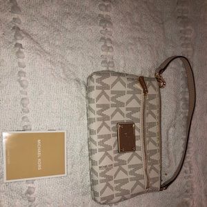 Michael Kors monogram shoulder bag